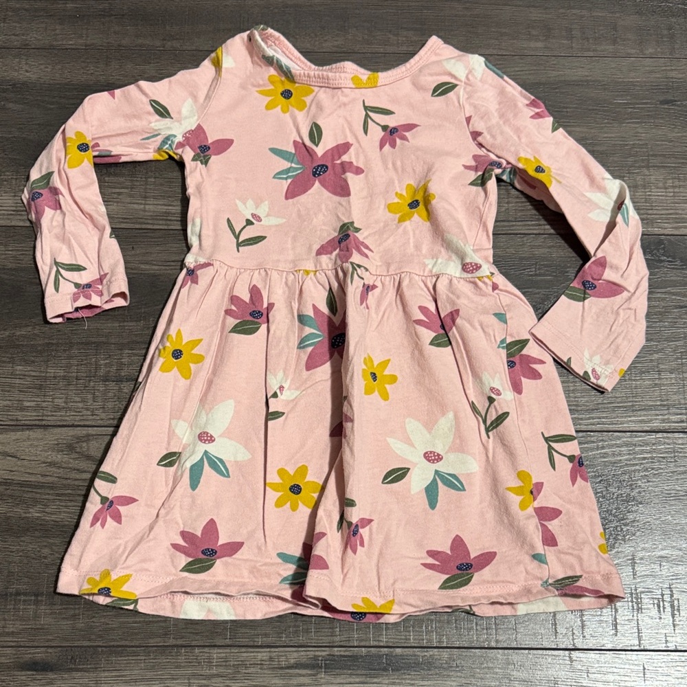 Carter's Pink Floral Kids Dress